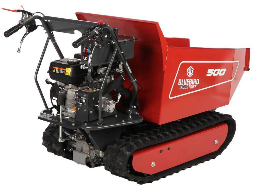 Rupsdumper laadvermogen 500 kg Blue Bird Carrier 500 DH, detail 3