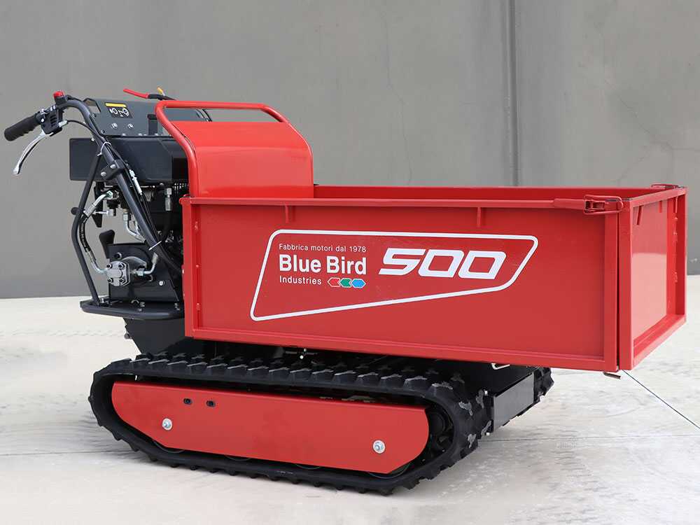 Rupsdumper laadvermogen 500 kg Blue Bird Transporter 500 H, detail 4