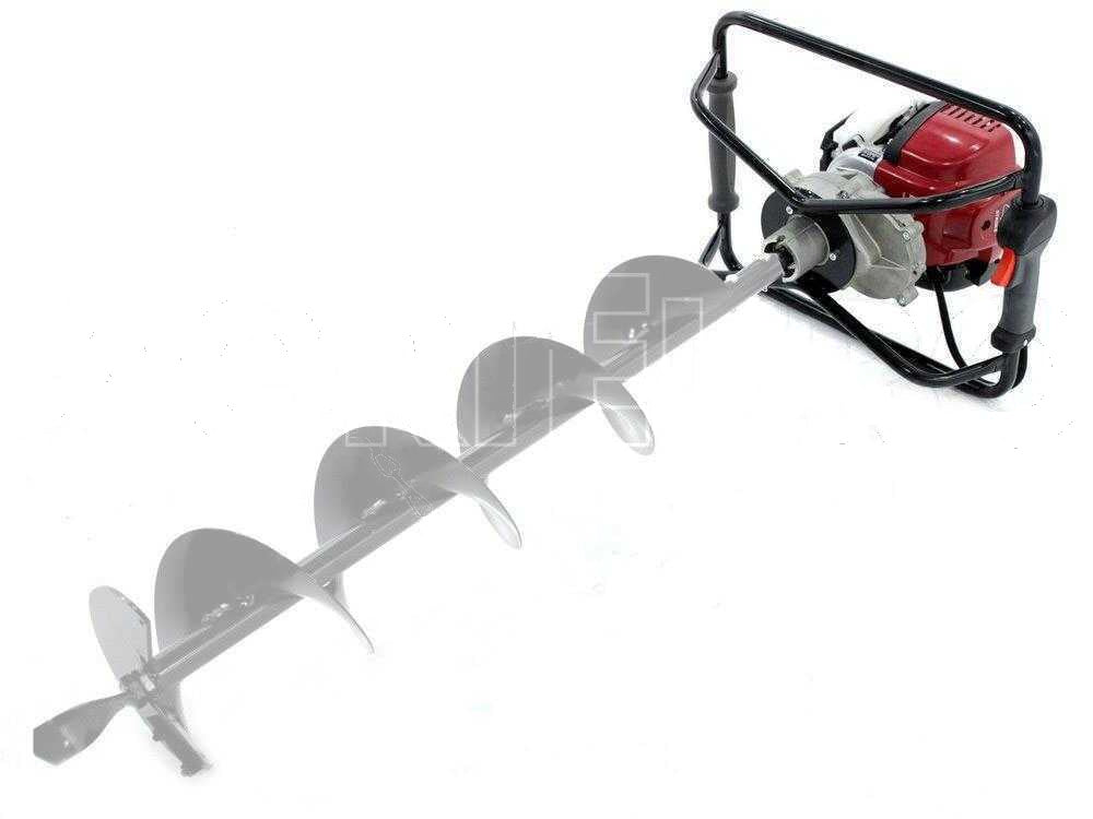 Benzine grondboor Blue Bird NEA HO 35, motor Honda GX 35, zonder boor, detail 4
