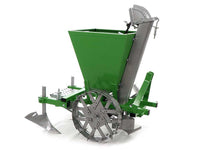 Bomet Gemini 1-rijige aardappelpootmachine, metalen wielen, detail 4