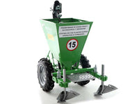 Bomet Gemini 1-rijige aardappelpootmachine, rubberwielen, detail 3