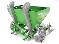 Bomet Gemini 2-rijige aardappelpootmachine, metalen wielen, detail 4