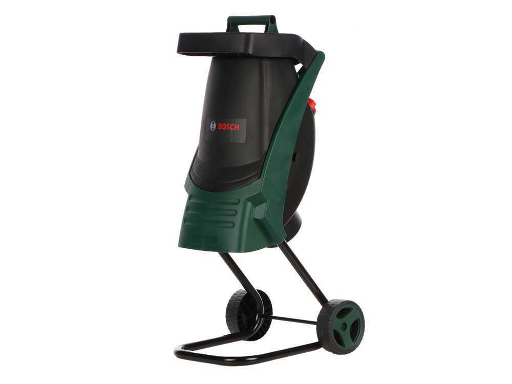 Bosch AXT Rapid 2000 elektrische hakselaar, takken tot 35 mm, detail 3