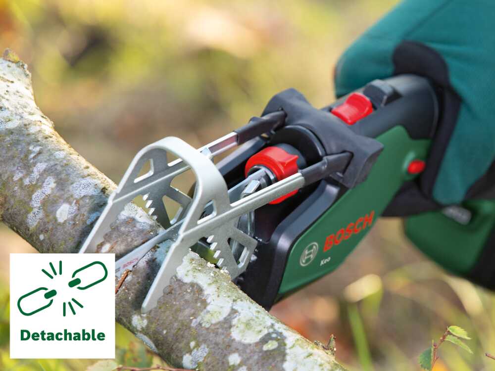 Bosch KEO accu reciprozaag, 18 V 2 Ah, detail 4