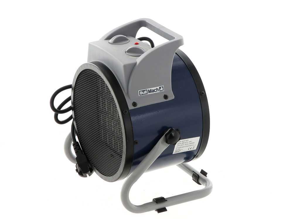 BullMach BM-EFH 2RC elektrische heteluchtkanon 2 kW, 230 V, detail 3
