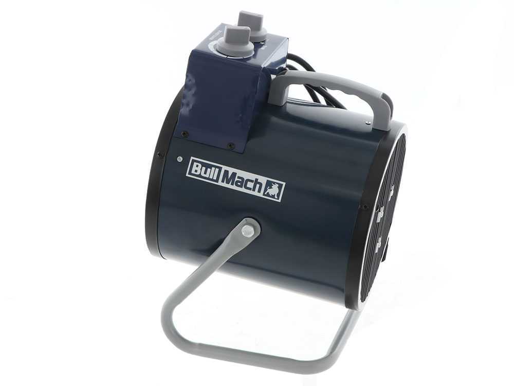 BullMach BM-EFH 3RS elektrische heteluchtkanon 3 kW, 230 V, detail 3