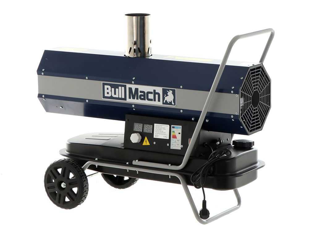 BullMach BM-IDH 20 diesel heteluchtkanon 20 kW, indirect gestookt, detail 3