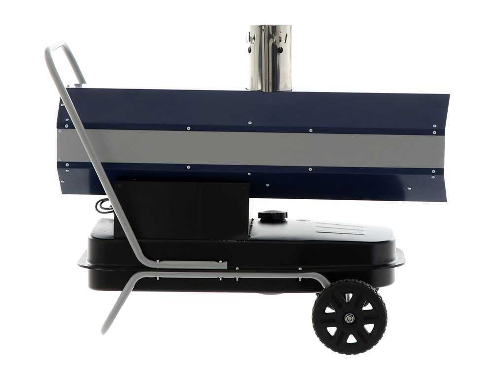 BullMach BM-IDH 30 diesel heteluchtkanon 30 kW, indirect gestookt, detail 3