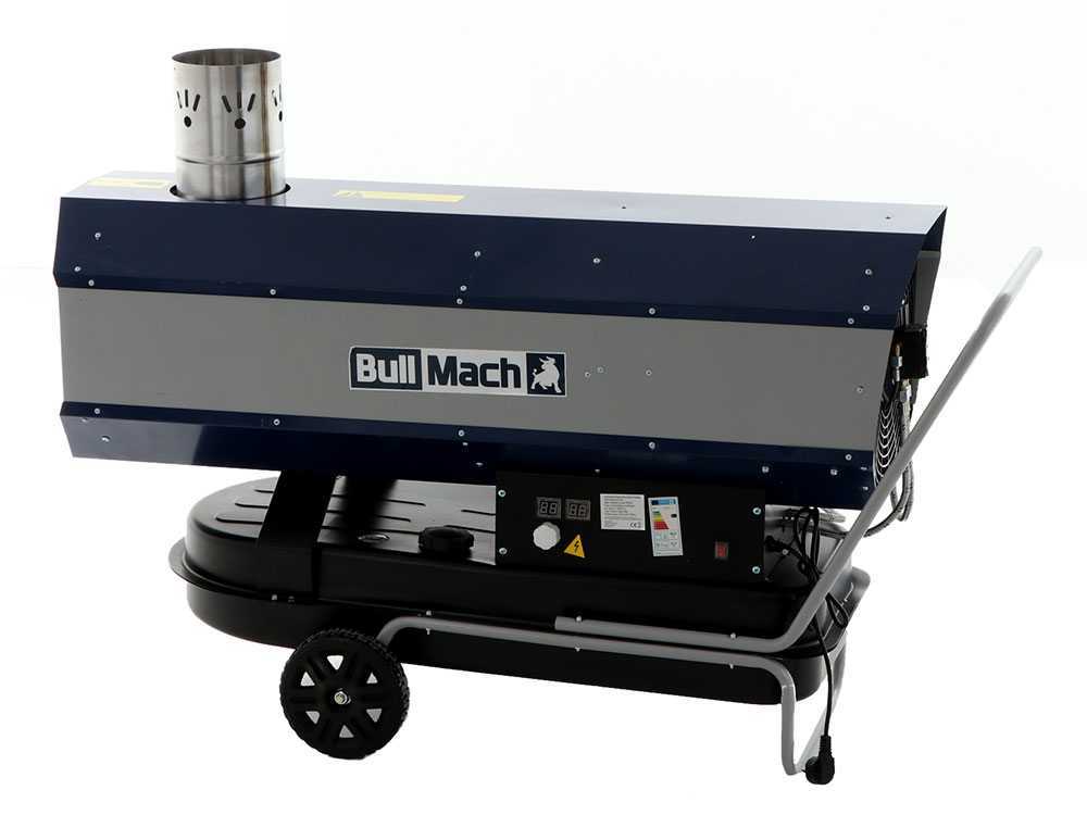 BullMach BM-IDH 50 diesel heteluchtkanon 50 kW, indirect gestookt, detail 3