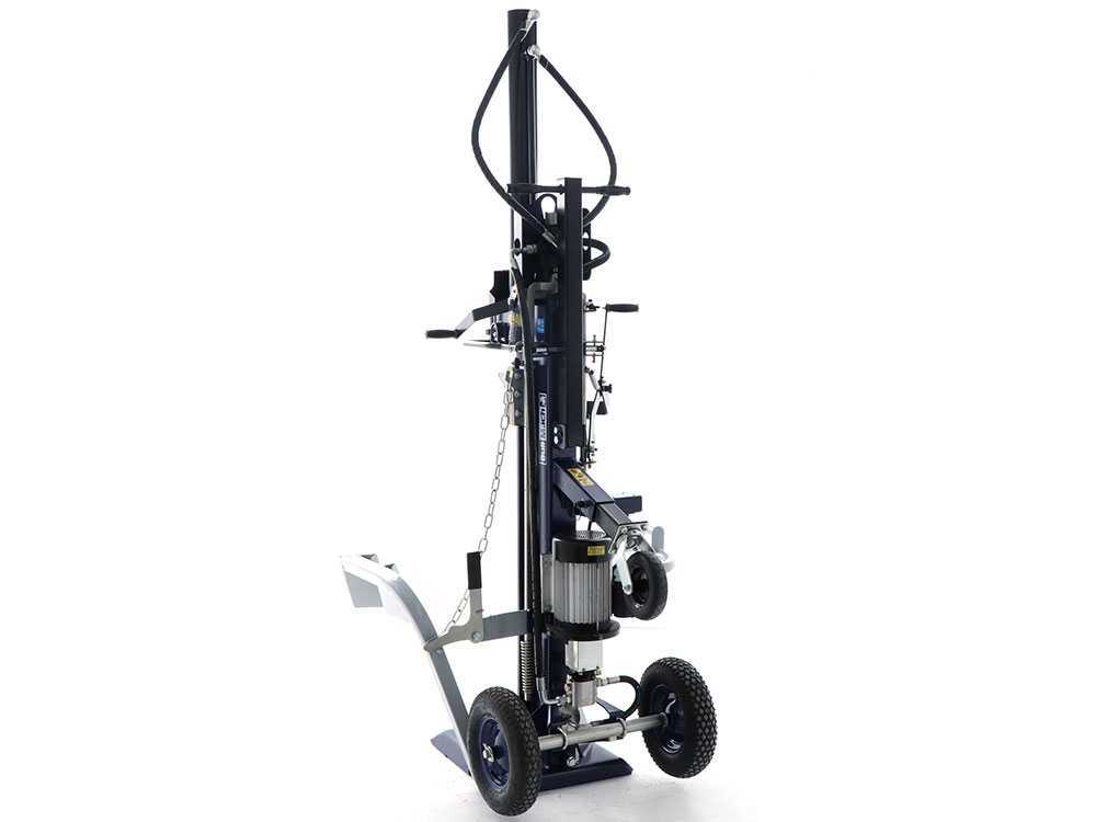 BullMach BM-LS-E elektrische houtklover, 18 ton, verticaal, detail 3