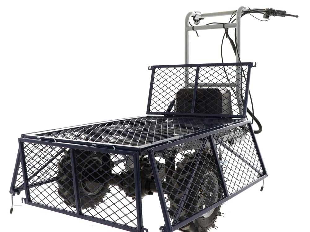 Accu motorkruiwagen laadvermogen 230 kg BullMach Helios 230 O, 48 V 2 Ah, detail 3