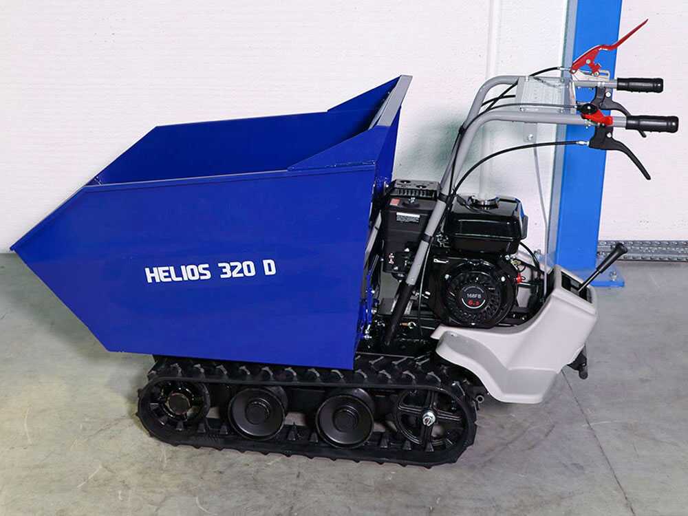 Rupsdumper laadvermogen 320 kg BullMach HELIOS 320 D, detail 4