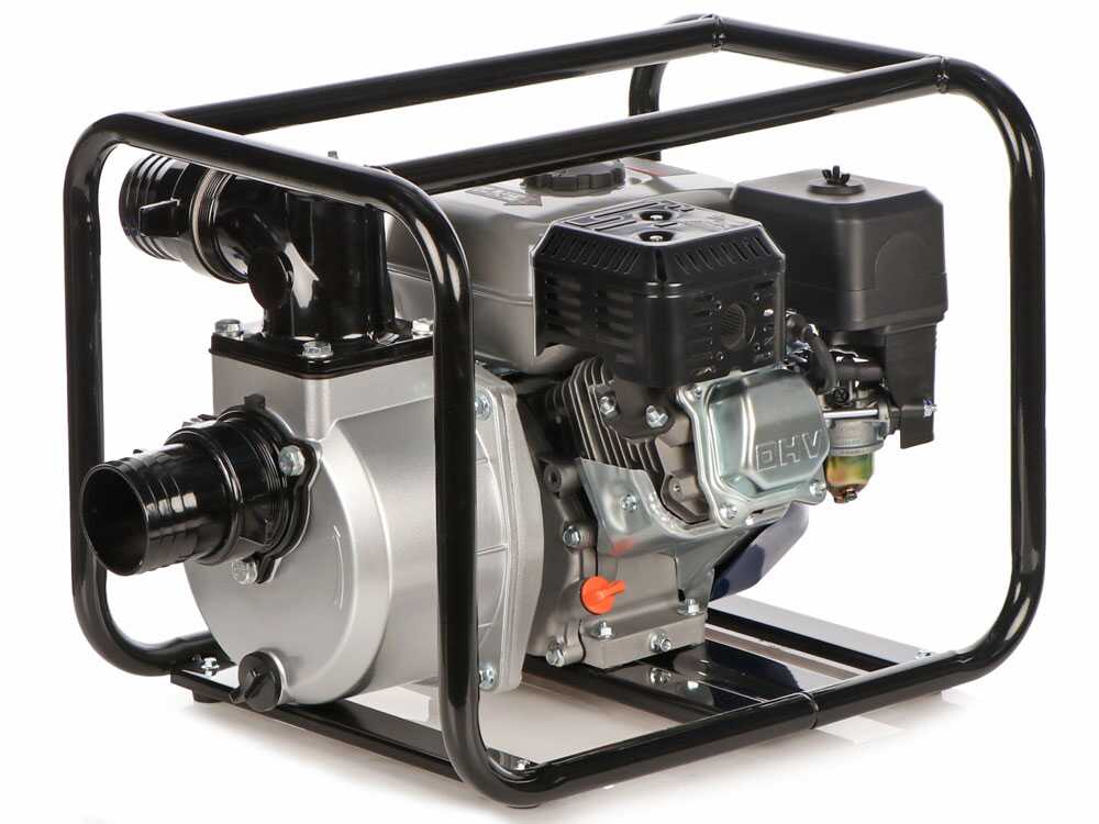 BullMach LYMPHIA 80 benzine motorpomp, aansluiting 80 mm, detail 3