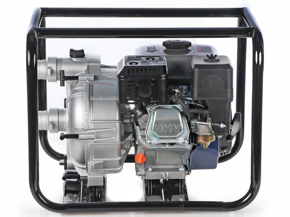 BullMach NERINA 50 benzine motorpomp voor vuil water, detail 3