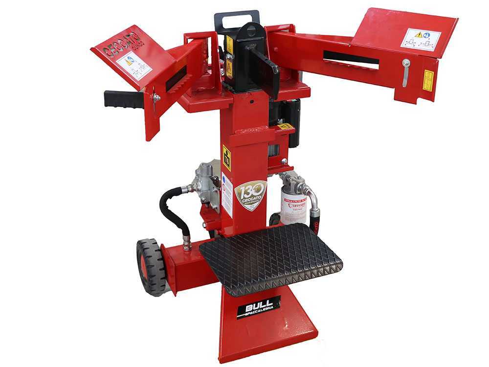 Ceccato Olindo BULL SPLE 8L elektrische houtklover, 8 ton, verticaal, detail 4
