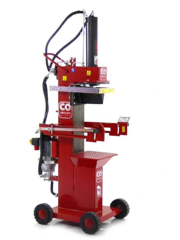 Ceccato Olindo BULL SPLE16R4-5.5 16 elektrische houtklover, 16 ton, verticaal, 400 V, slag 500 mm, detail 4
