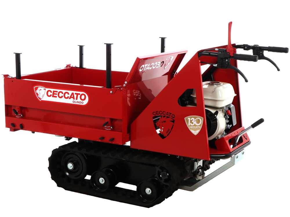 Rupsdumper laadvermogen 350 kg Ceccato Olindo CINGOLONE, detail 4