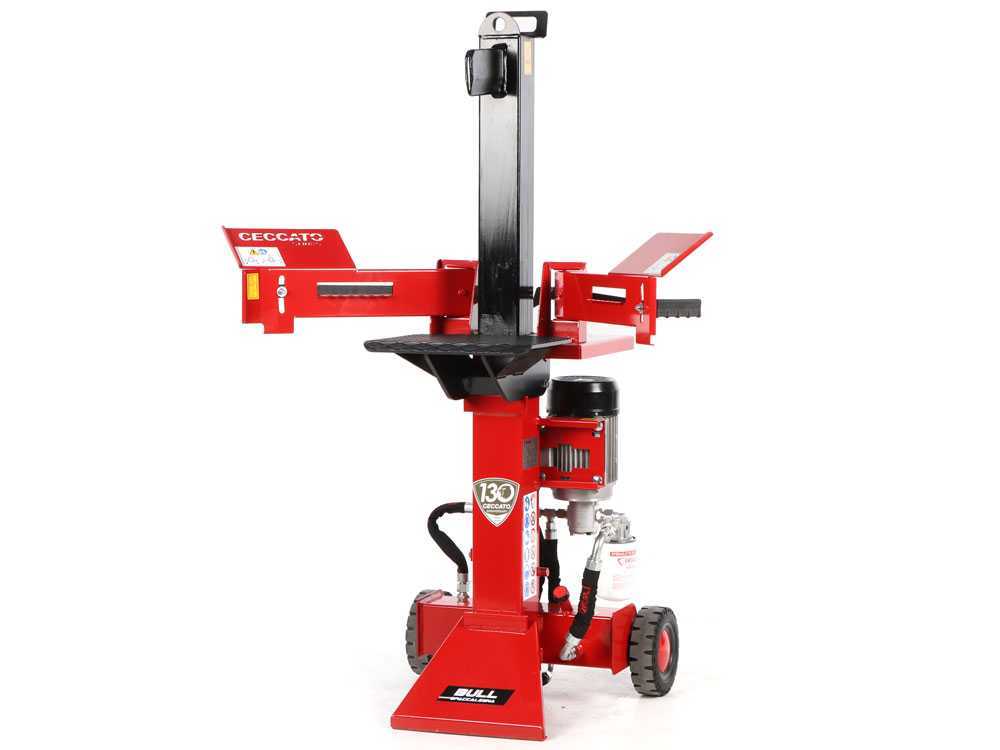 Ceccato Olindo BULL SPLE6LT elektrische houtklover, 6 ton, verticaal, detail 3