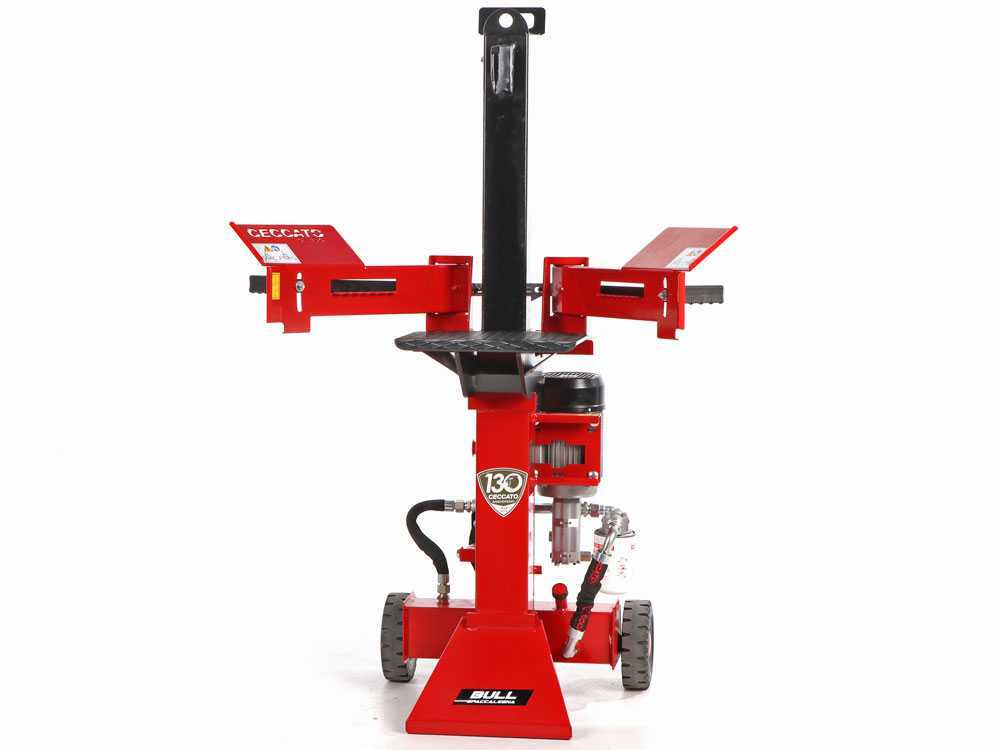 Ceccato Olindo BULL SPLE8LT elektrische houtklover, 8 ton, verticaal, detail 3