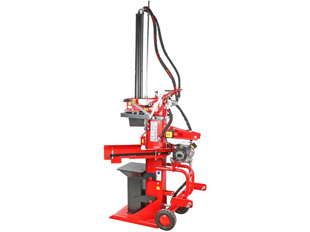 Ceccato Olindo SPLE13TLT elektrische houtklover, 13 ton, verticaal, detail 4