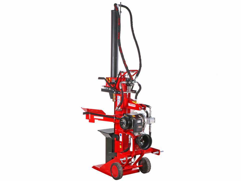 Ceccato Olindo SPLET20 elektrische houtklover, 20 ton, verticaal, detail 4