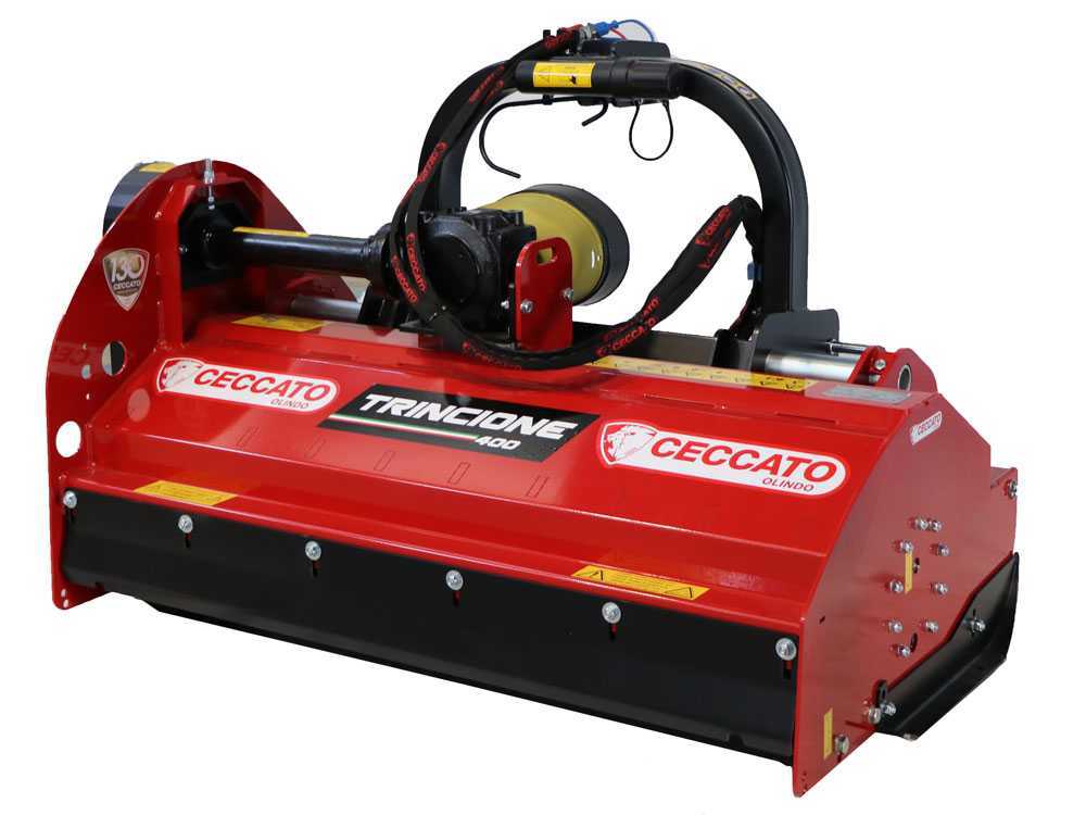 Ceccato Olindo TRINCIONE 400 4T1400ID klepelmaaier 140 cm, hydraulisch verschuifbaar, detail 4