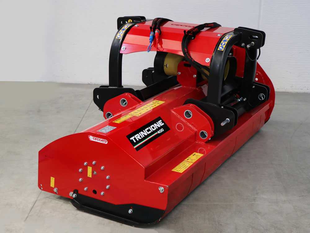 Ceccato Olindo Trincione 400 NEW omkeerbare klepelmaaier 160 cm, hydraulisch verschuifbaar, detail 4