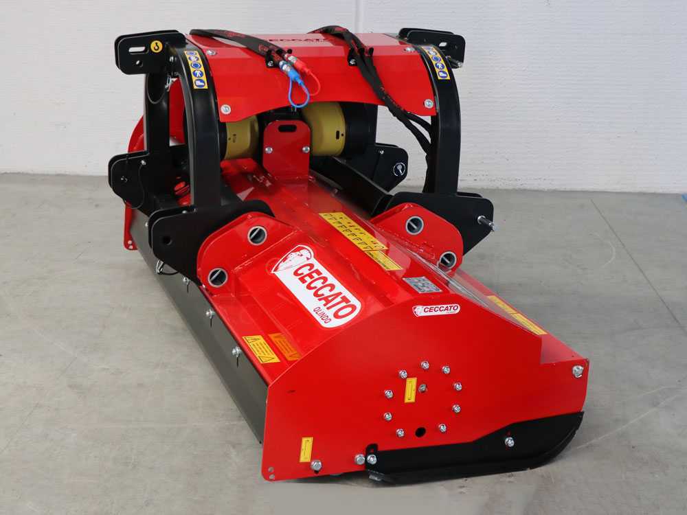 Ceccato Olindo Trincione 400 NEW- 4T2000IDR2 omkeerbare klepelmaaier 200 cm, hydraulisch verschuifbaar, detail 4