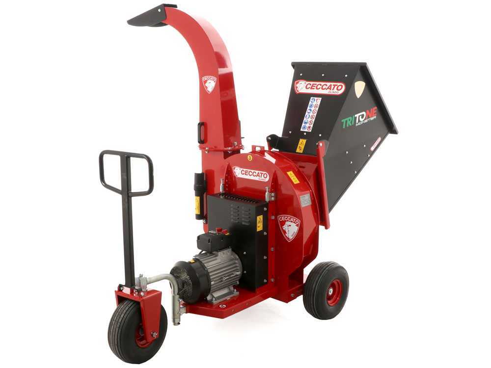 Ceccato Olindo Triton Monster elektrische hakselaar, takken tot 100 mm, 400 V, detail 3