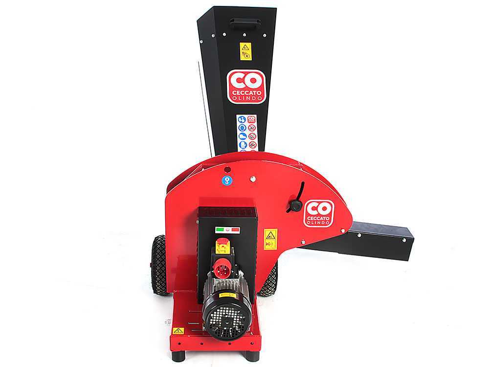 Ceccato Olindo Triton One elektrische hakselaar, takken tot 50 mm, 400 V (TRI-380), detail 4