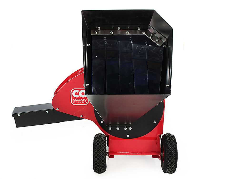 Ceccato Olindo Triton One benzine hakselaar, takken tot 60 mm, detail 4