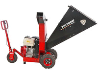 Ceccato Olindo Tritone Maxi benzine hakselaar, takken tot 70 mm, op wielen, detail 3
