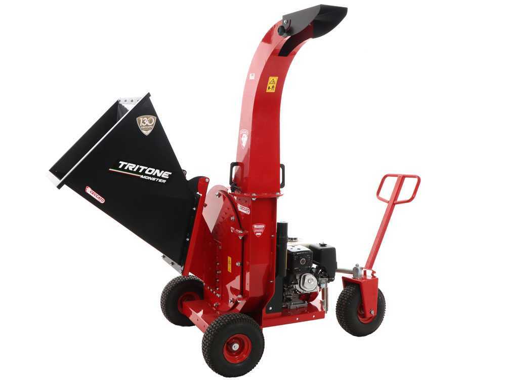 Ceccato Olindo Tritone Monster benzine hakselaar, takken tot 100 mm, elektrische start, detail 4