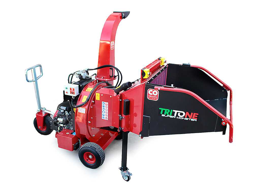 Ceccato Olindo Tritone Super Monster benzine hakselaar, takken tot 120 mm (TRISMON), detail 4