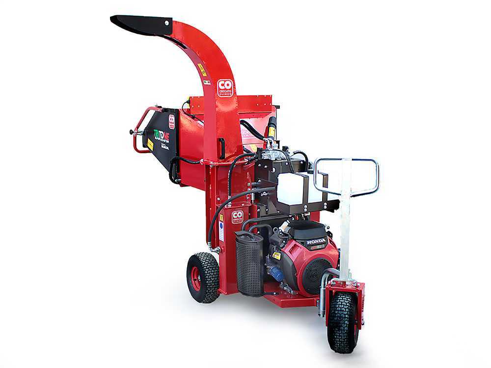 Ceccato Olindo Tritone Super Monster benzine hakselaar, takken tot 120 mm (TRISMON690), detail 4