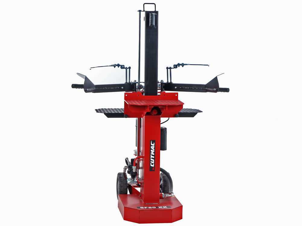 Docma SF100 Rapid 220 XX elektrische houtklover, 8,15 ton, verticaal, detail 3