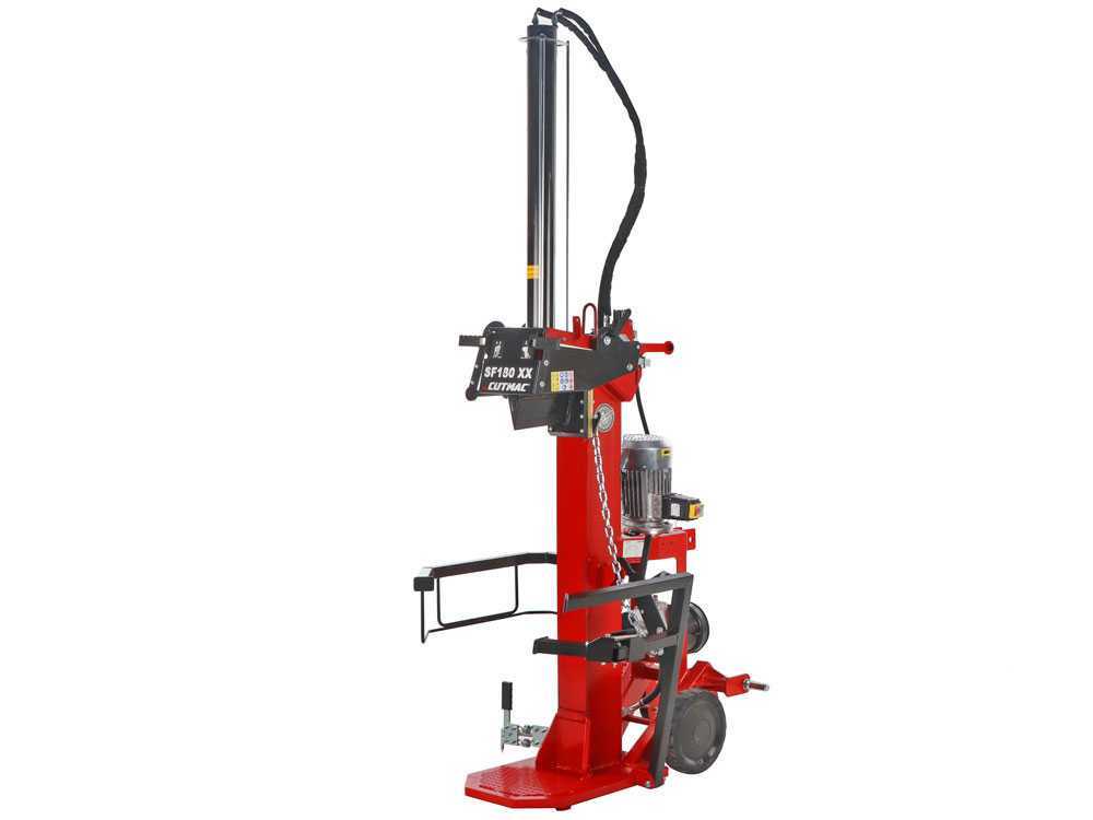 Docma SF180 380 + elektrische houtklover, 18 ton, verticaal, detail 4