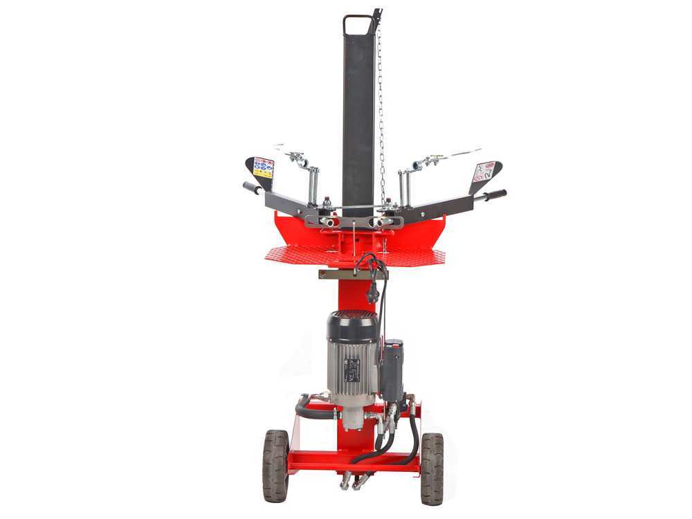 Docma SF75 220XX 7T PS elektrische houtklover, 7 ton, verticaal, detail 3