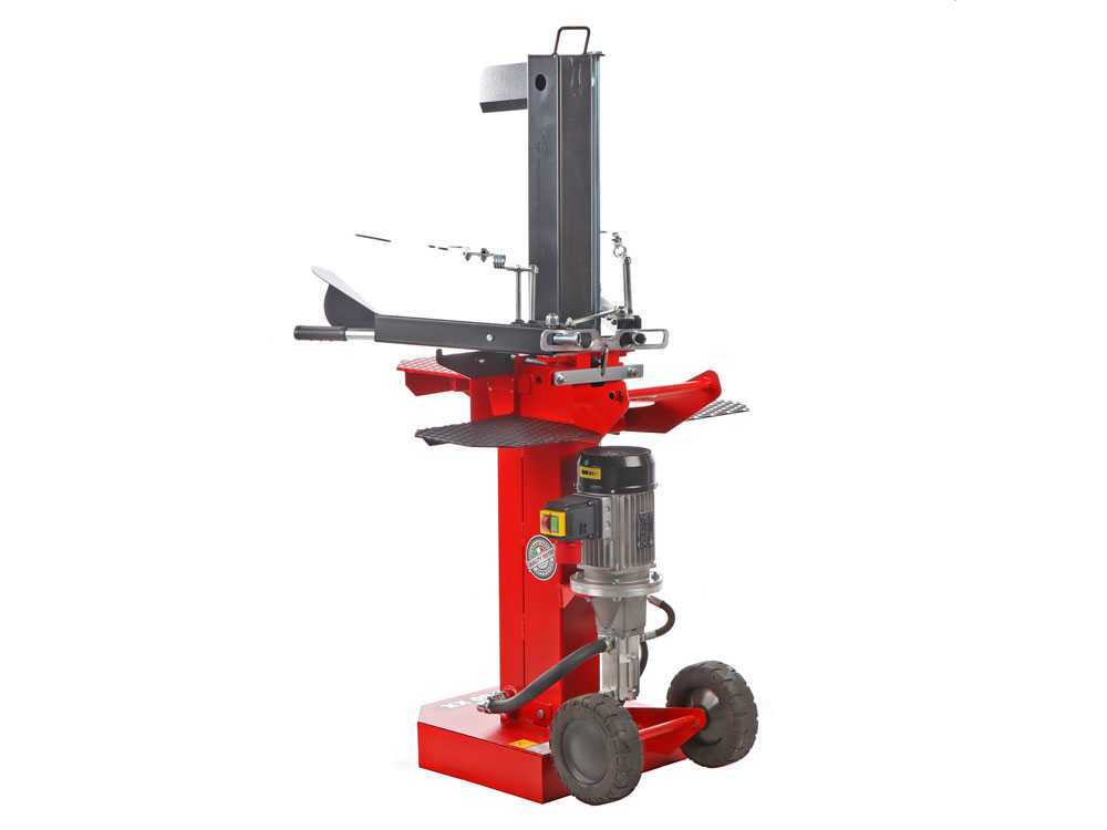 Docma SF80 Rapid 380/4 XX elektrische houtklover, 8 ton, verticaal, detail 3