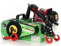 Docma VF150 auto-4 GX50 benzine lier, kabel 80 m Ø 5 mm, detail 3