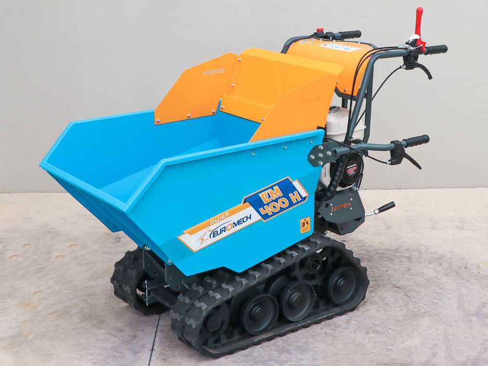 Rupsdumper laadvermogen 400 kg EuroMech EM400H-Dump, detail 4
