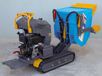 Rupsdumper laadvermogen 500 kg EuroMech EM500L-Dump & Shovel, hydraulisch kiepen, detail 4