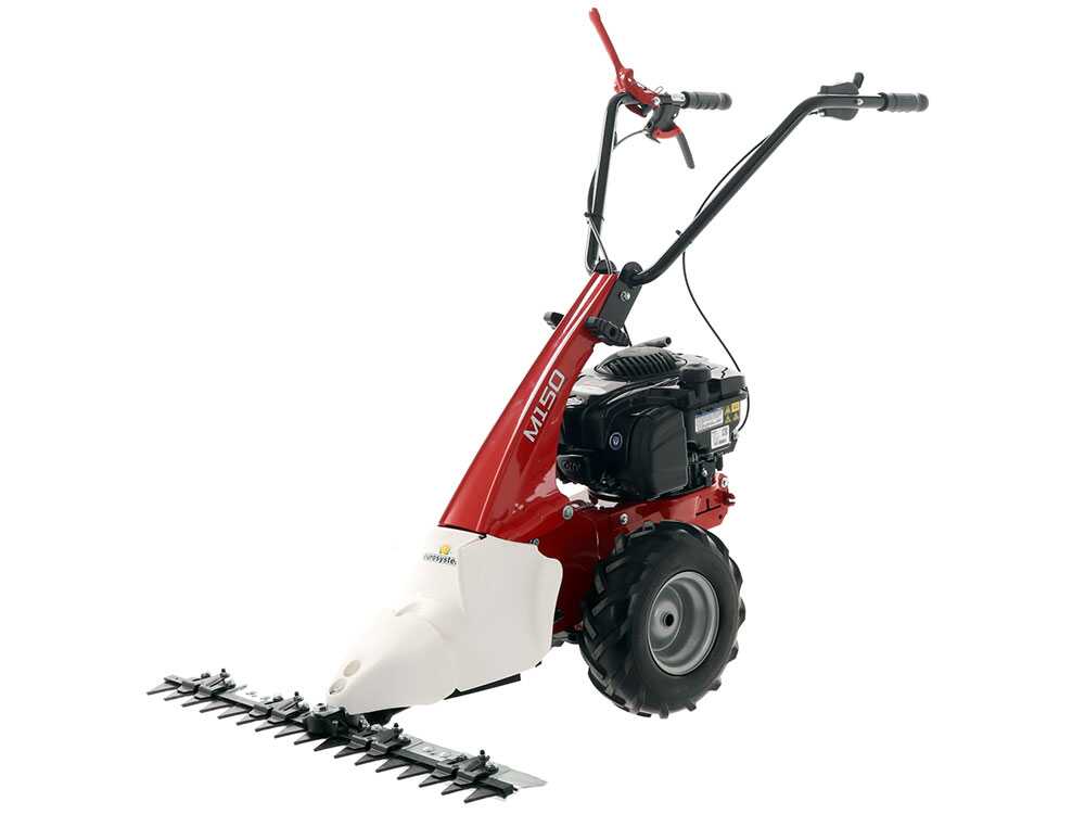 Balkmaaier 87 cm Eurosystems Minieffe M150, motor B&S 625 EXi, detail 3