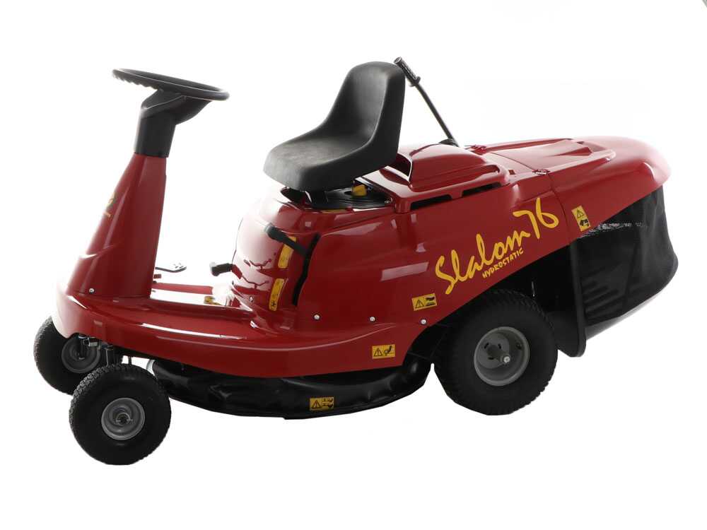 Eurosystems SLALOM 76 zitmaaier met opvangbak 76 cm, hydrostaat, detail 3
