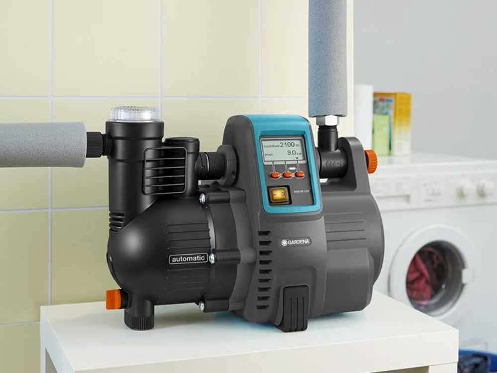 Gardena 5000/5E LCD Automatic tuinpomp, detail 3