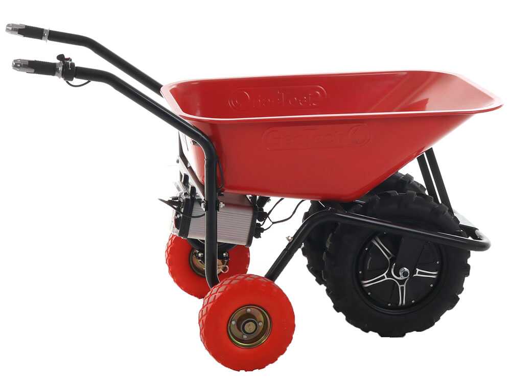 Accu motorkruiwagen laadvermogen 200 kg GeoTech CAR 300T-80, 40 V 6 Ah, detail 3