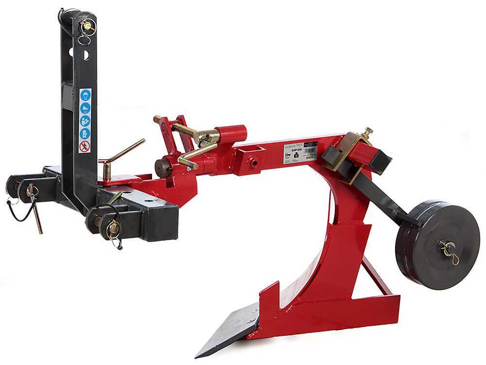 GeoTech DP20 1-scharige ploeg, detail 4