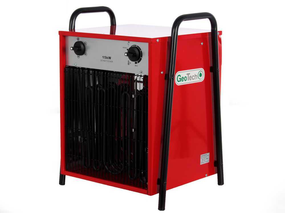 GeoTech EH 1500 T elektrische heteluchtkanon 15 kW, 400 V, detail 4