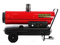 GeoTech IDH 3000 diesel heteluchtkanon 30 kW, indirect gestookt, detail 4