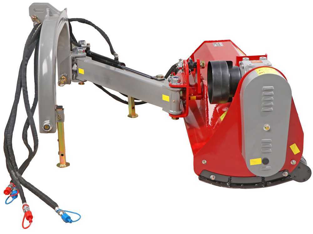 GeoTech Pro AMF165 zijklepelmaaier met arm 165 cm, detail 4